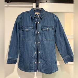 NWT!! Madewell Indigo Denim Jacket